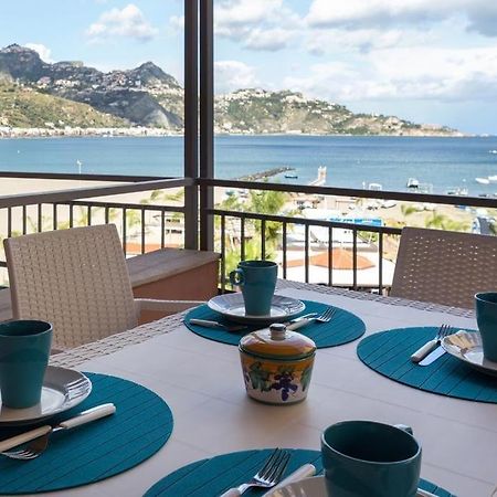 Apartmán Casablu, Un Delizioso Bilocale Sulla Baia Di Naxos Giardini Naxos Exteriér fotografie